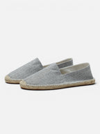 Men’s Espadrilles Slip-On Shoes – Lightweight Canvas Summer Loafers