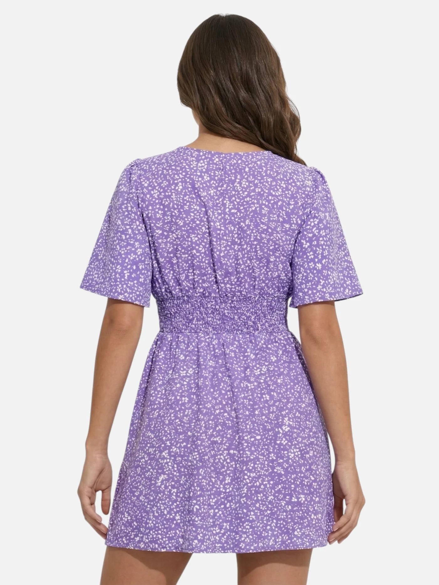 short purple flowy dress Purpler Tulle Lace Short Prom Dress, Purple Evening Dress US 6 / Purple