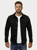 Men’s Slim Fit Denim Jacket – Urban Style
