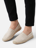 Men’s Espadrilles Slip-On Shoes – Lightweight Canvas Summer Loafers