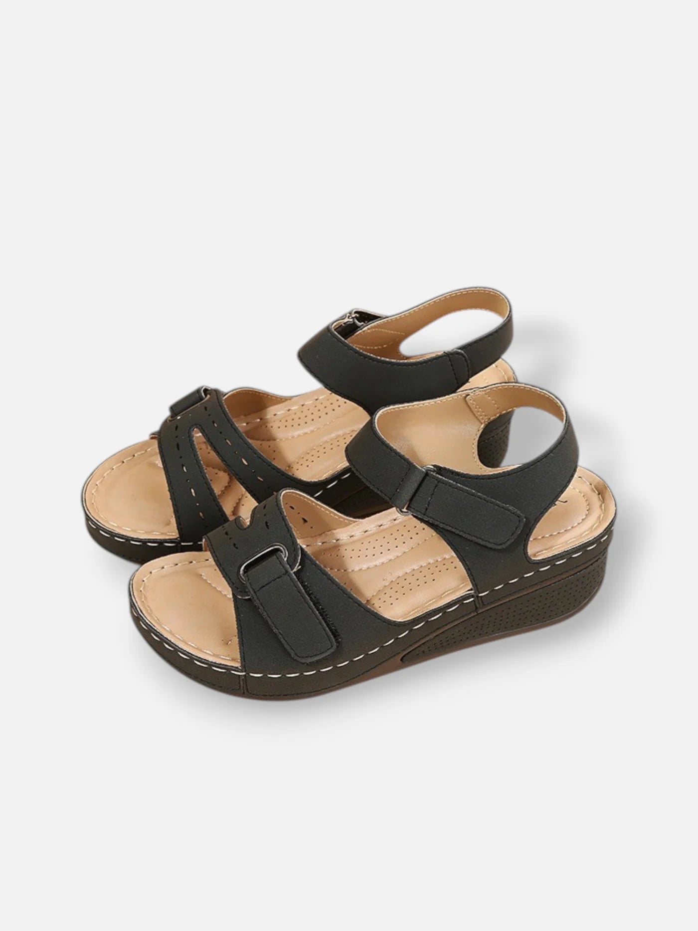 Women’s Comfortable Wedge Sandals with Adjustable Straps for Summer