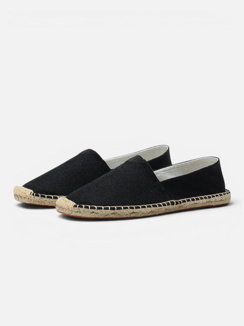 Men’s Espadrilles Slip-On Shoes – Lightweight Canvas Summer Loafers