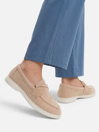Women's Textured Penny Loafer with Lightweight Sole