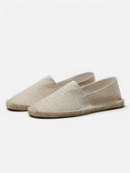 Men’s Espadrilles Slip-On Shoes – Lightweight Canvas Summer Loafers