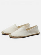 Men’s Espadrilles Slip-On Shoes – Lightweight Canvas Summer Loafers