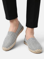 Men’s Espadrilles Slip-On Shoes – Lightweight Canvas Summer Loafers