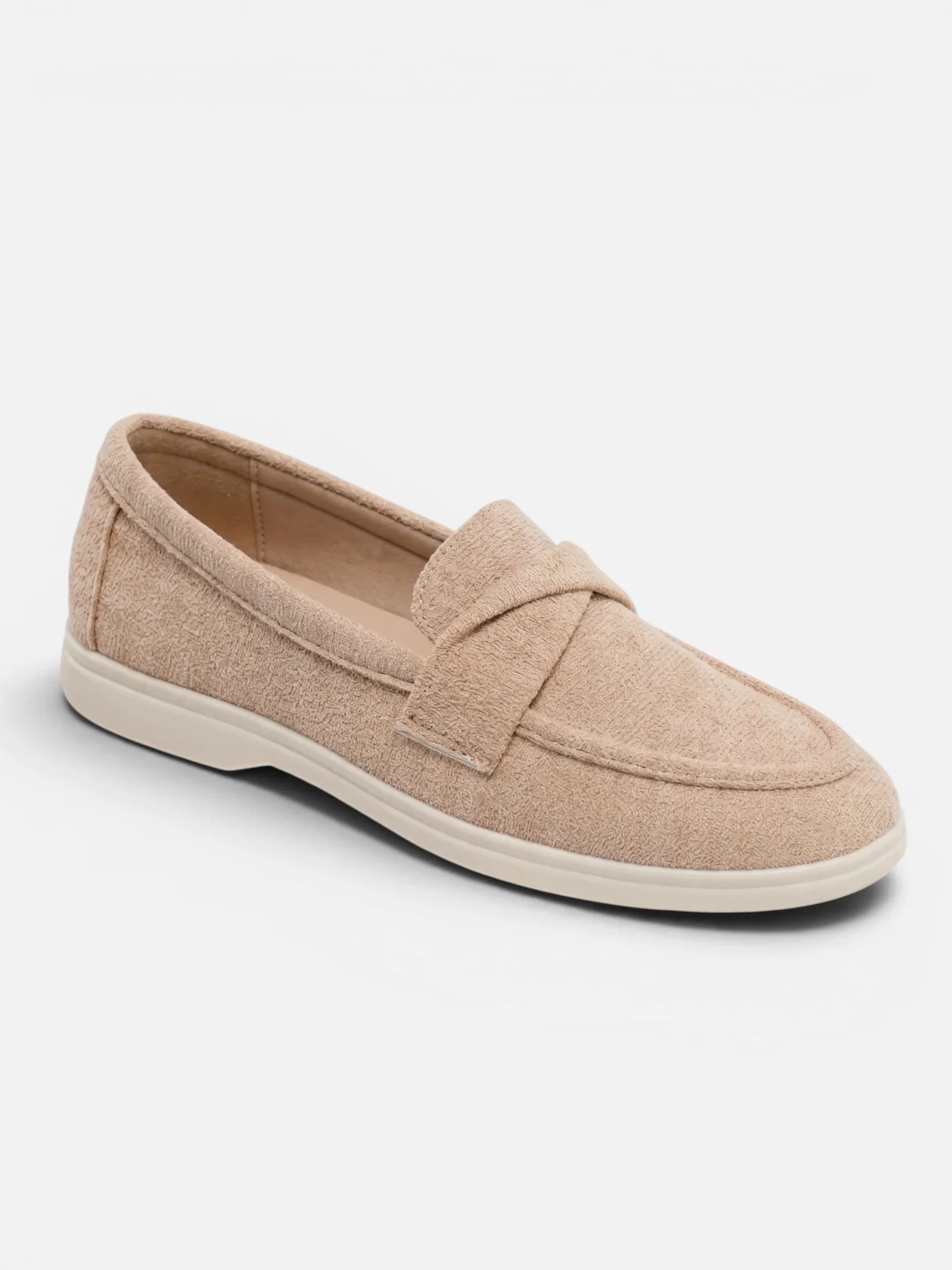 Women's Textured Penny Loafer with Lightweight Sole