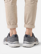 Men's Canvas Walking Shoe with Cushioned Sole and Casual Style