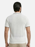 Men’s Lightweight Breathable Knit Polo Shirt