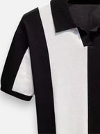 Men’s Short Sleeve Striped Polo Shirt