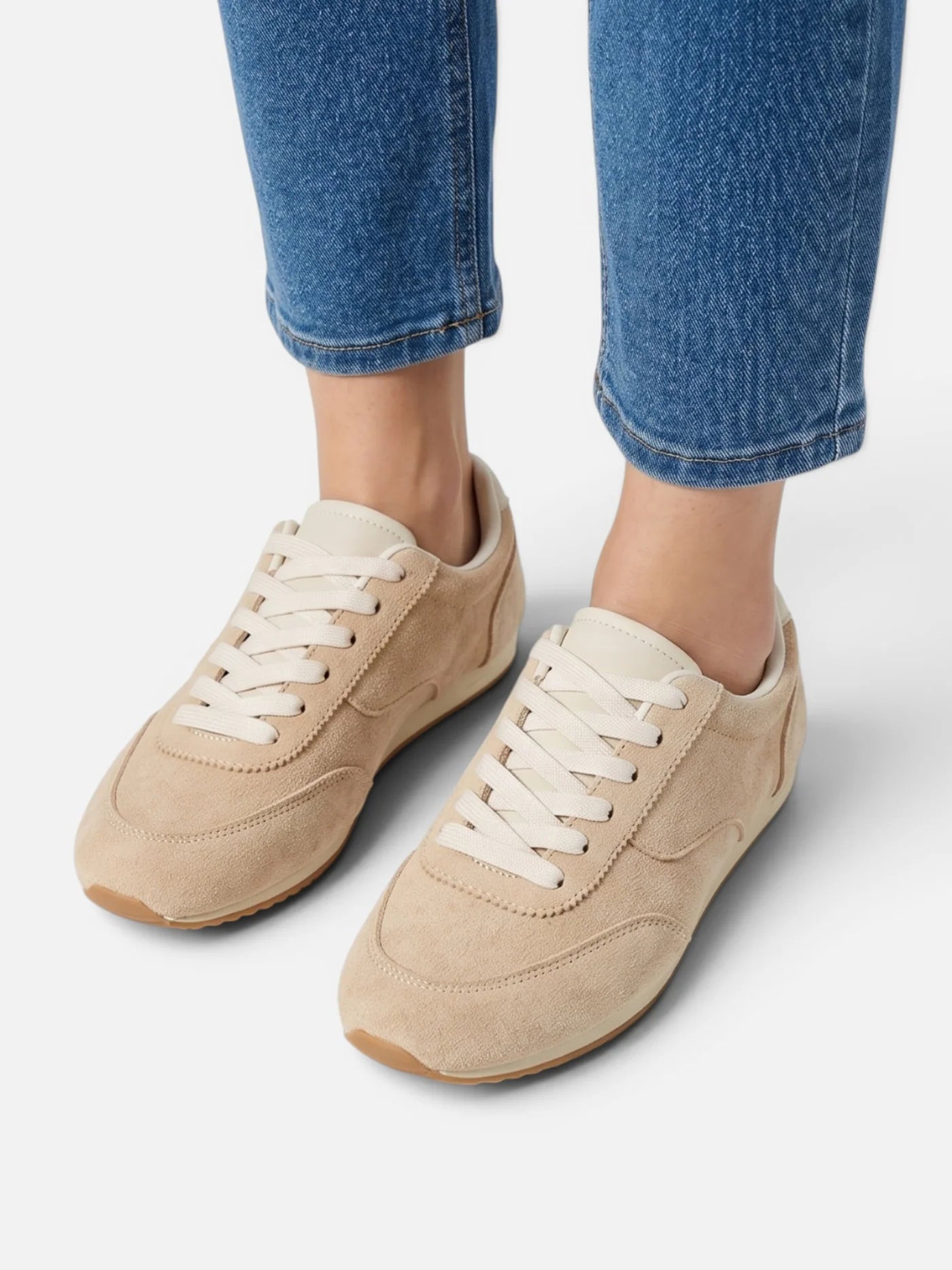 Women’s Lace-Up Casual Sneakers with Lightweight Comfort Design