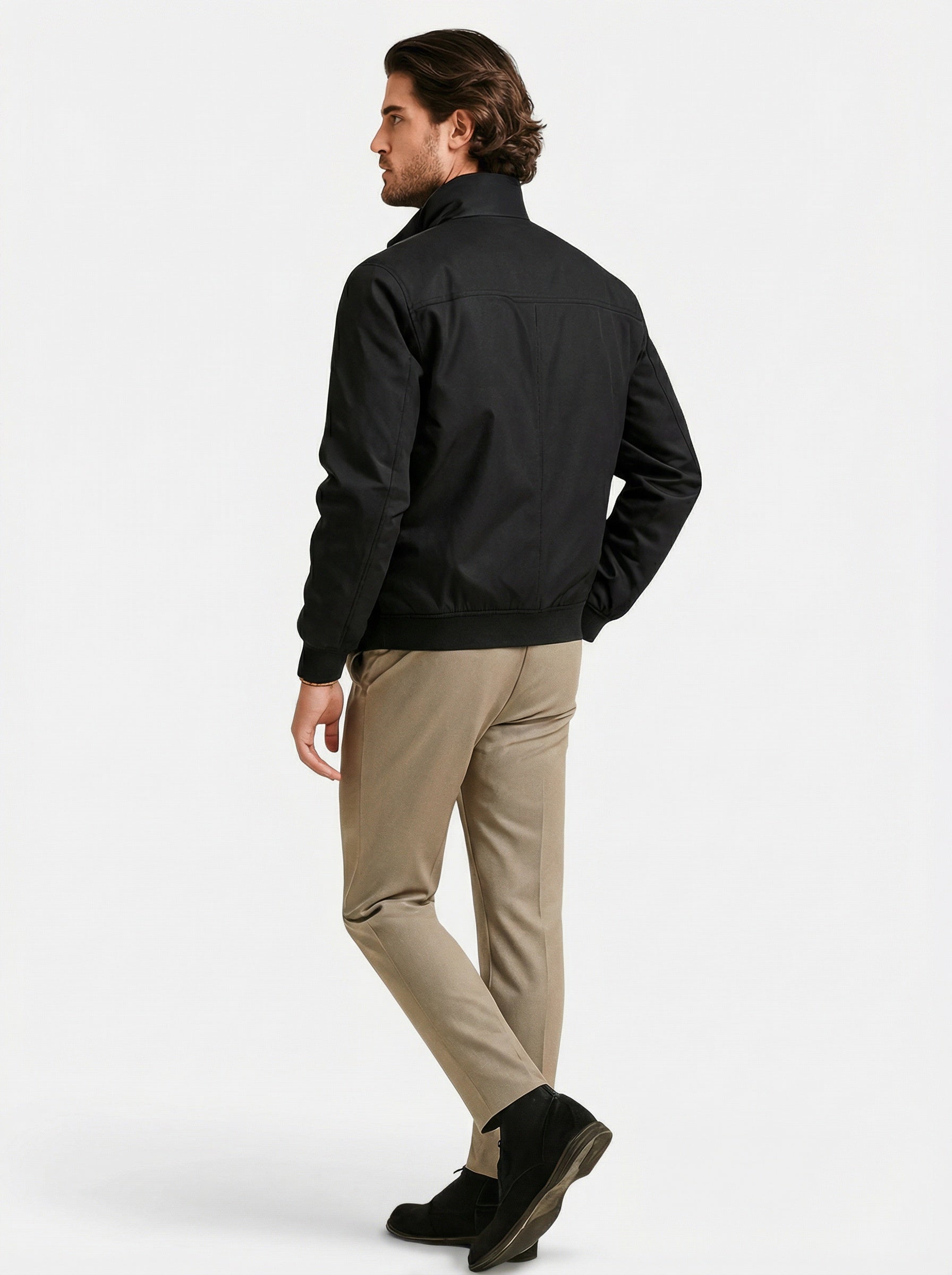 Men’s Lightweight Zip Jacket – Modern Spring Style