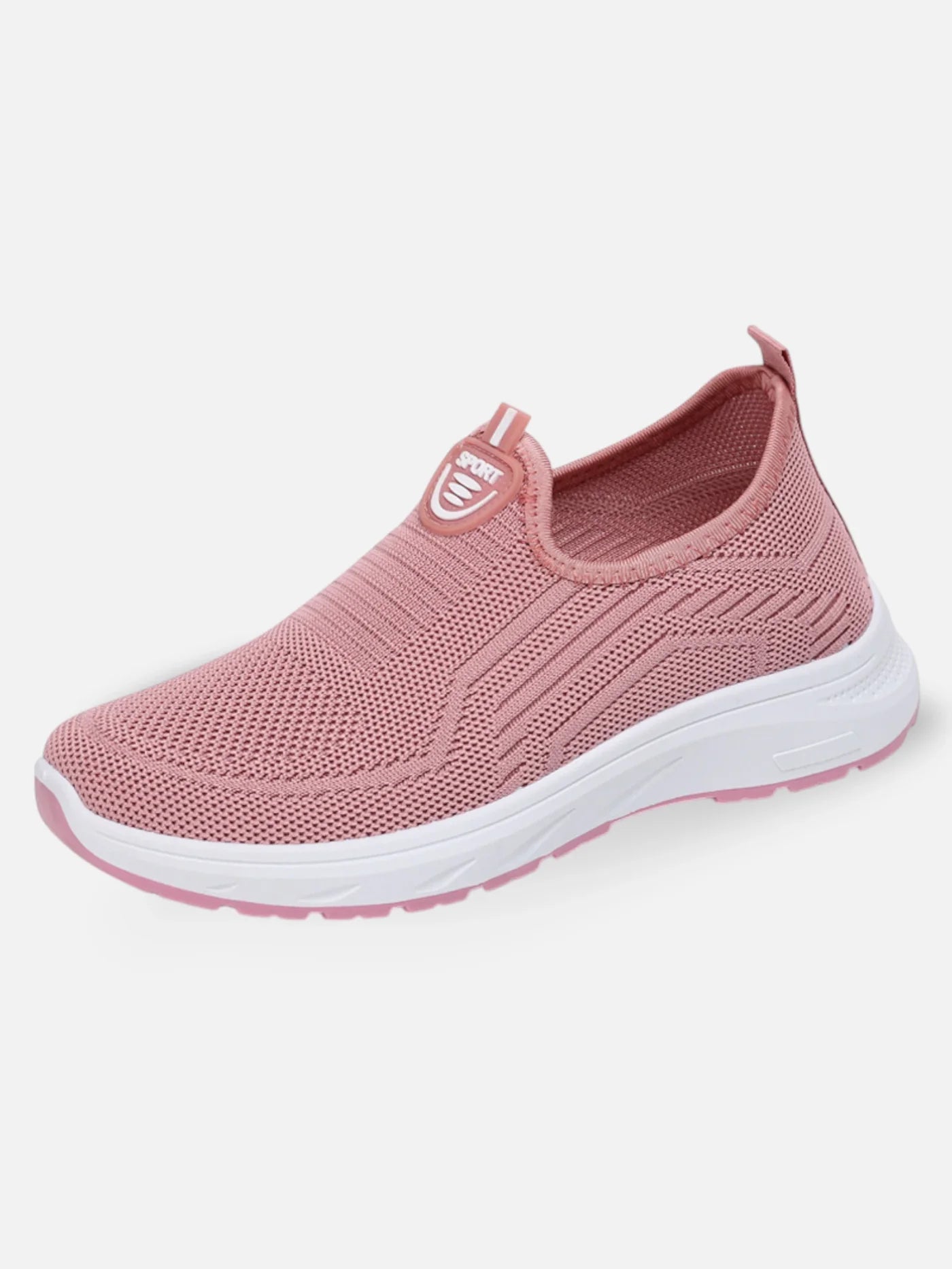 Women's Slip-On Sneakers with Breathable Knit Upper