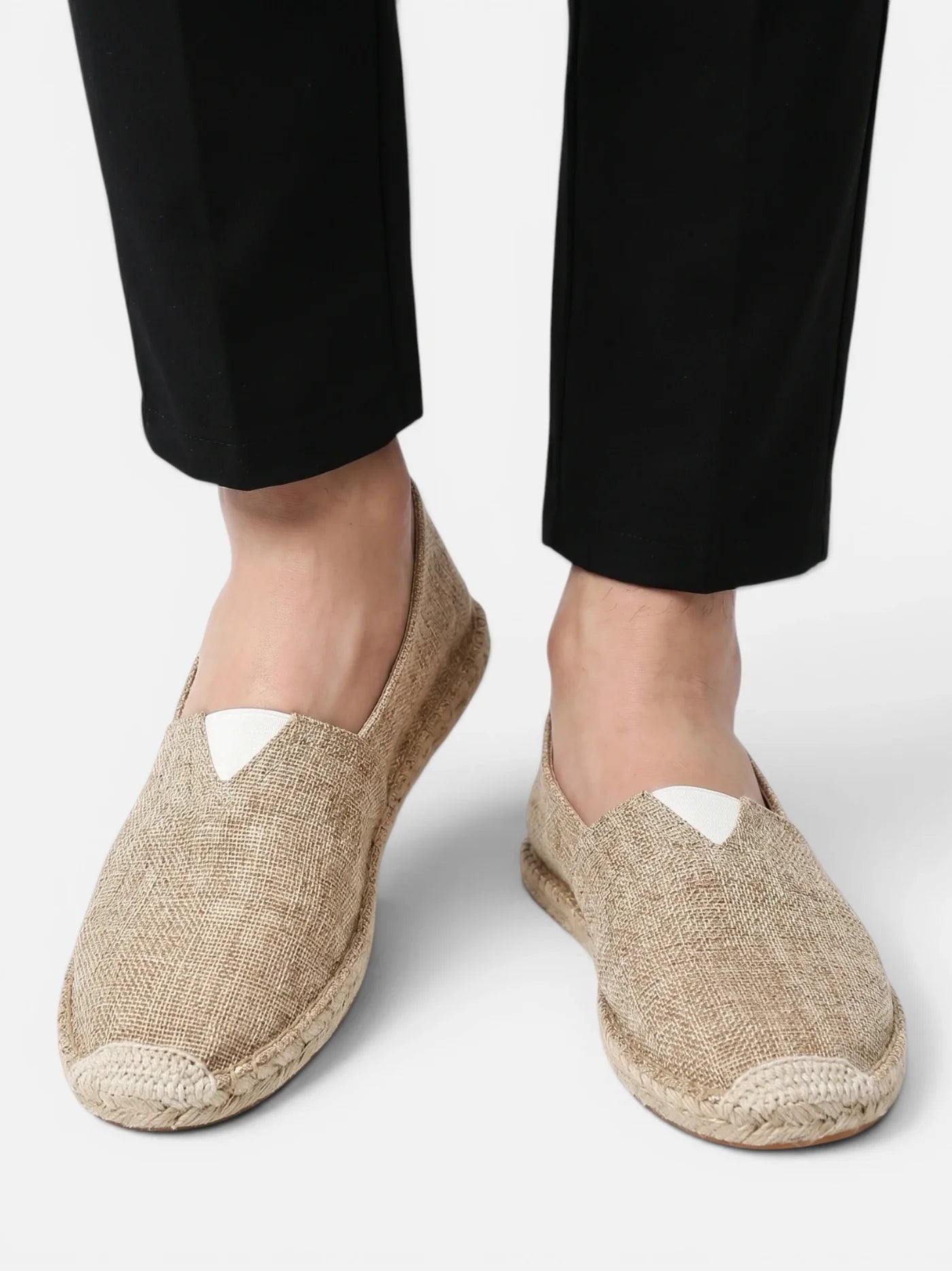 Men’s Espadrilles Slip-On Shoes – Lightweight Canvas Summer Loafers