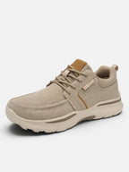 Men's Canvas Walking Shoe with Cushioned Sole and Casual Style
