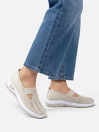Women’s Slip-On Sneakers – Breathable Lightweight Walking Shoes
