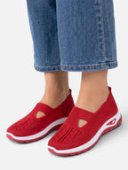 Women’s Slip-On Sneakers – Breathable Lightweight Walking Shoes