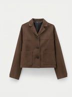 Women’s Retro Short Suede Jacket