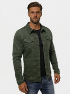 Men’s Slim Fit Denim Jacket – Urban Style