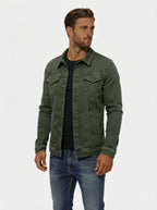 Men’s Slim Fit Denim Jacket – Urban Style