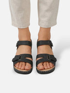 Women’s Comfortable Wedge Sandals with Adjustable Straps for Summer