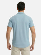 Men’s Lightweight Breathable Short Sleeve Button-Up Shirt