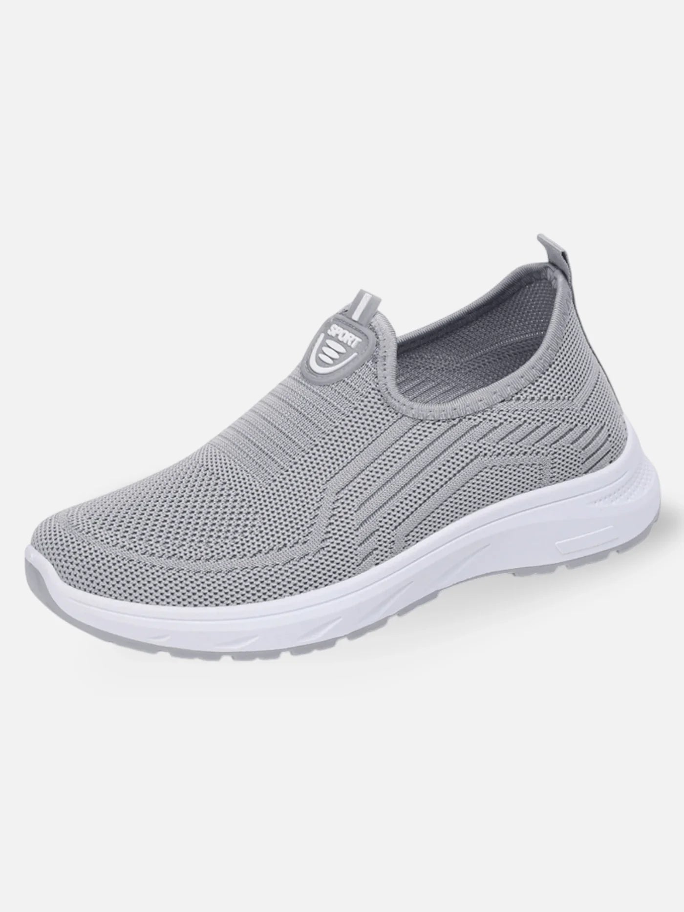 Women's Slip-On Sneakers with Breathable Knit Upper