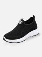 Women's Slip-On Sneakers with Breathable Knit Upper