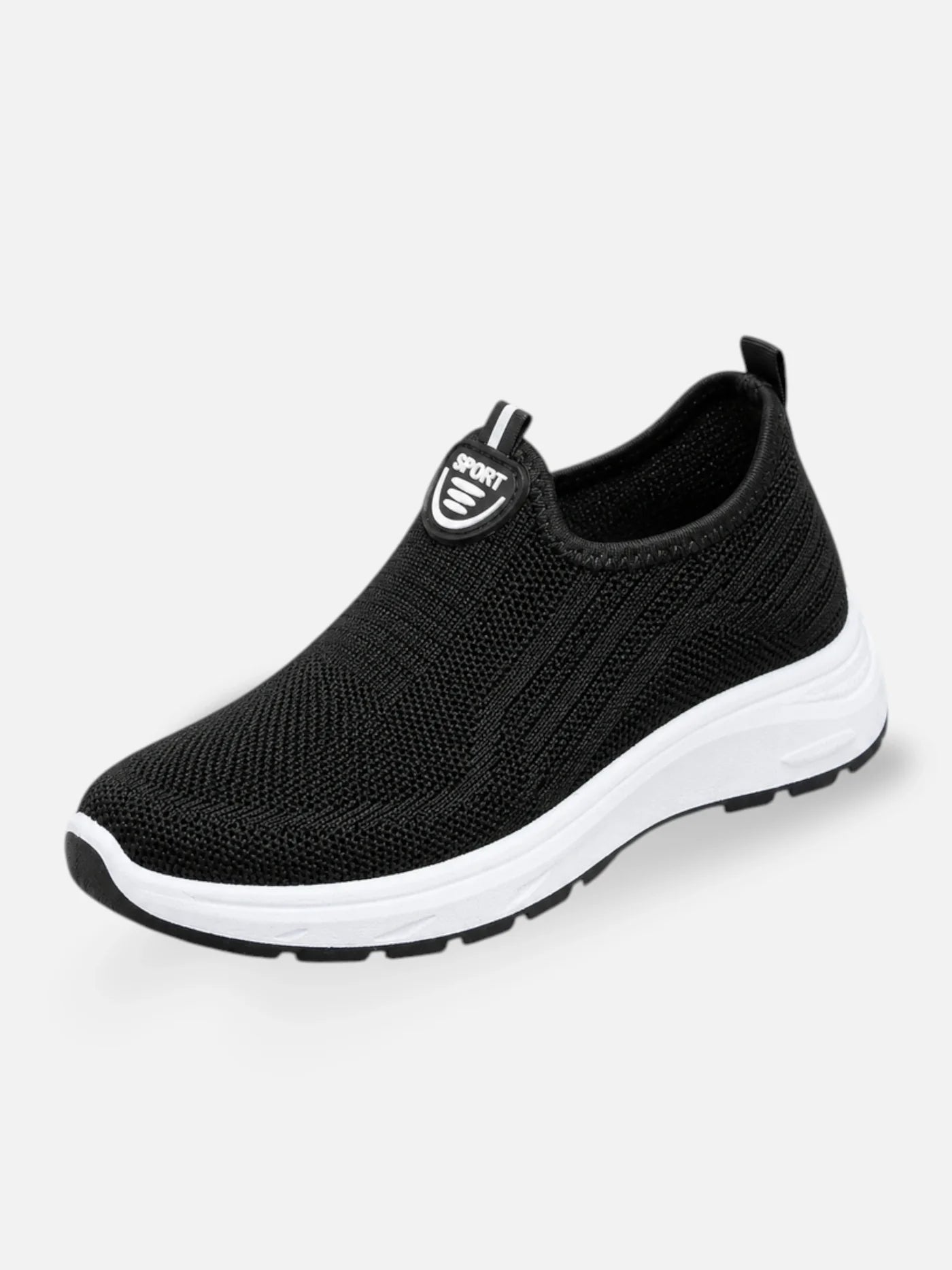 Women's Slip-On Sneakers with Breathable Knit Upper