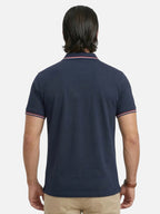 Men’s Short Sleeve Polo Shirt with Contrast Trim Classic Fit