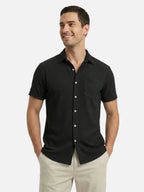 Men’s Lightweight Breathable Short Sleeve Button-Up Shirt
